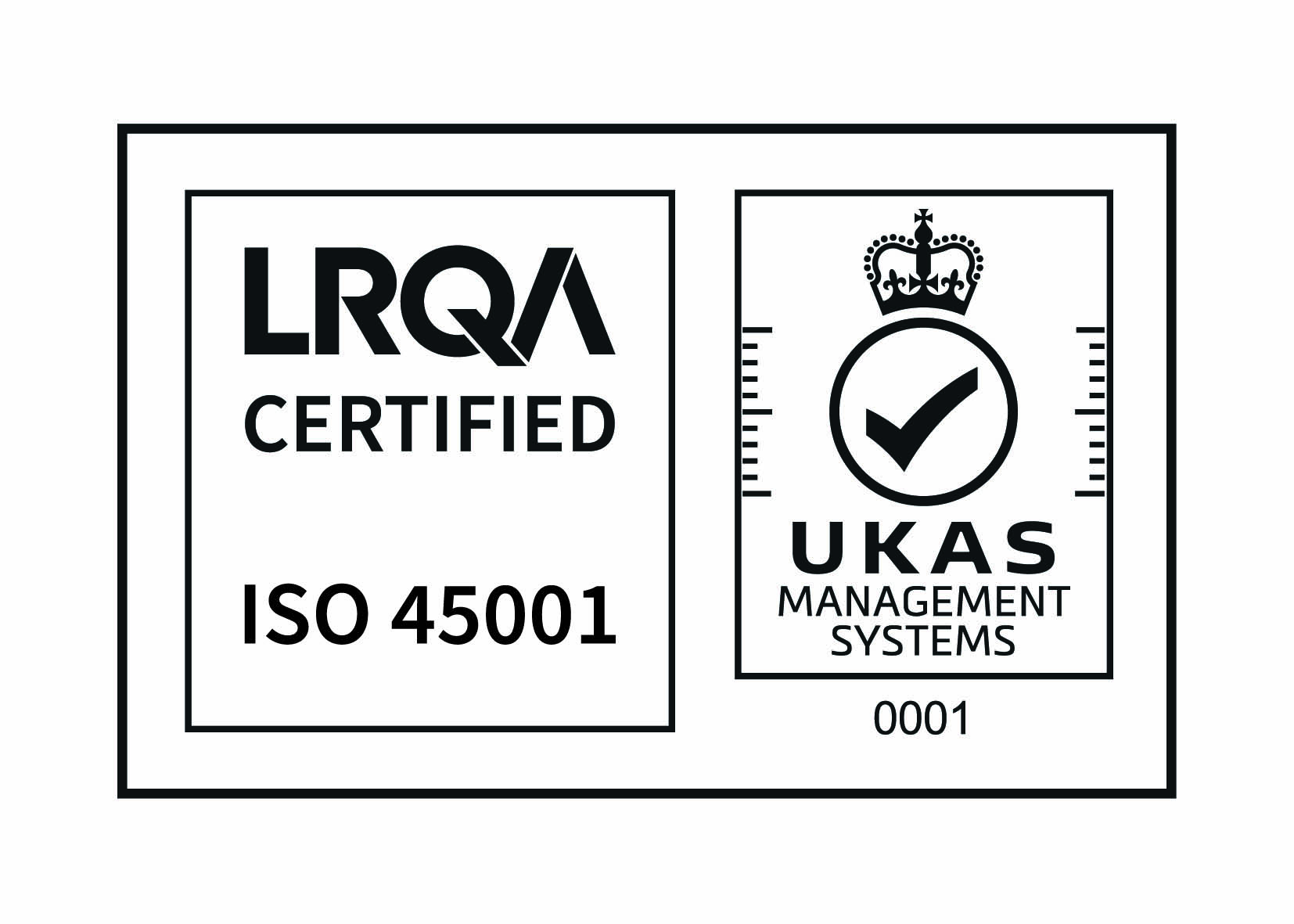 ISO45001 Certified